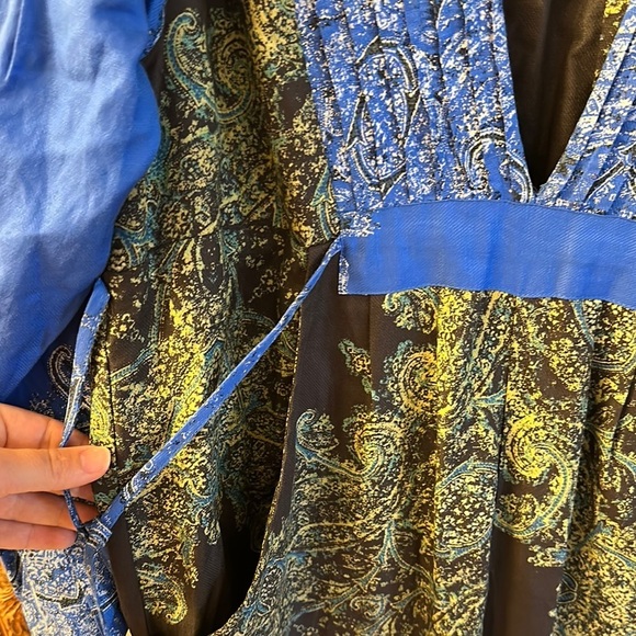 EUC Free People Blooming Fields jumpsuit sz small - Picture 4 of 9